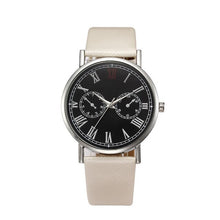 Load image into Gallery viewer, Fashion Men Watches Retro Design Roman numeral Dial Quartz
