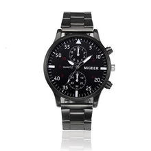 Load image into Gallery viewer, Luxury Men Watches Fashion Stainless Steel Analog Quartz Wrist Watch Casual Sport