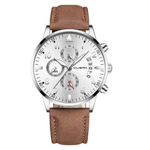 Load image into Gallery viewer, Fashion Men Watches Luxury Leather  Quartz Date Wrist Watch Mens Casual Military Sport