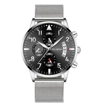 Load image into Gallery viewer, Fashion Men Watches Luxury Stainless Steel Quartz Date Wrist Watch